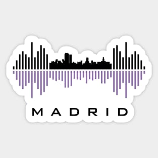 Madrid Soundwave Sticker